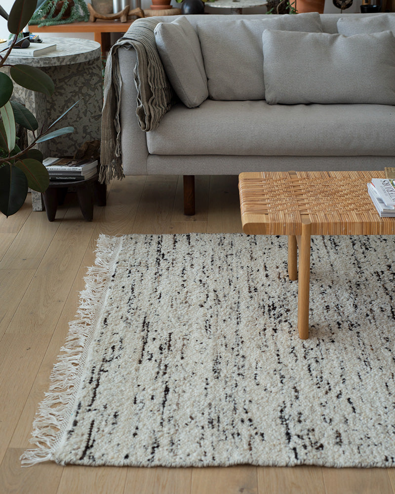 Hand woven rug