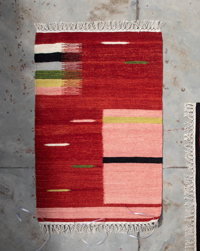 accent wool rug