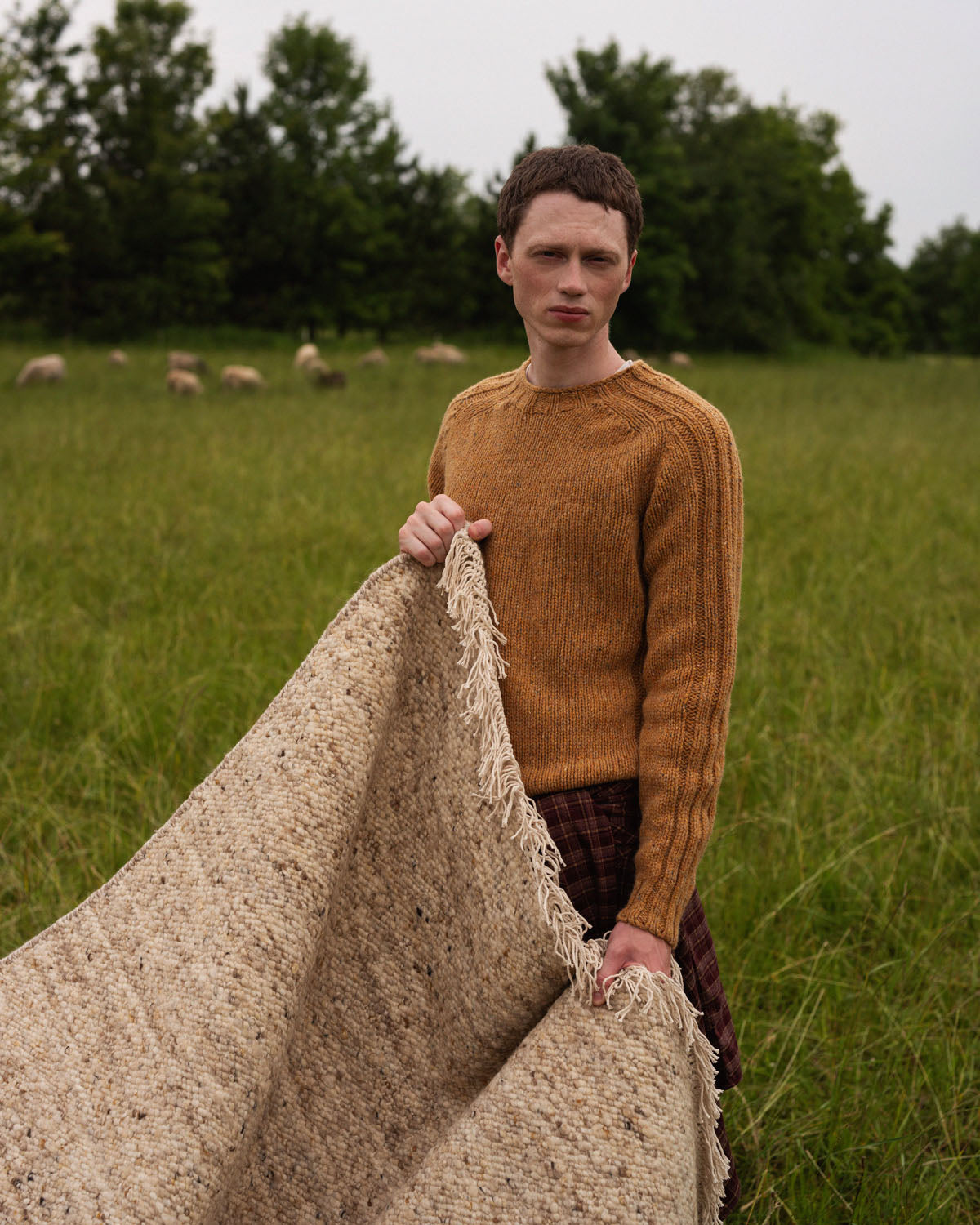 Chunk Crew Sweater- Scottish Collection