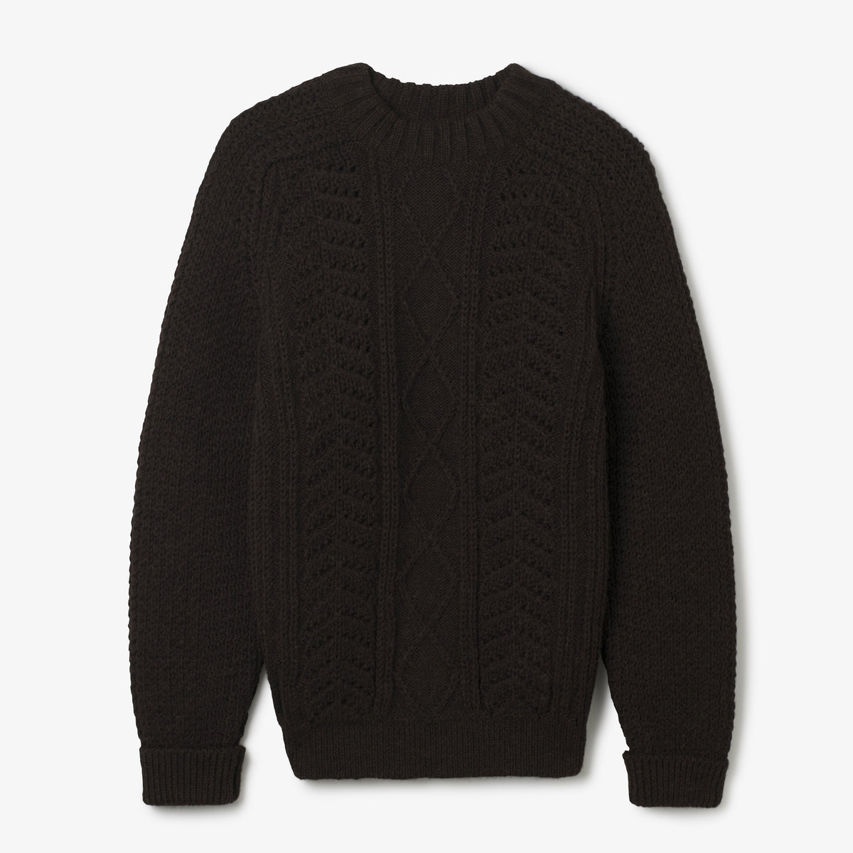 Hand Knit Wool Classic Sweater