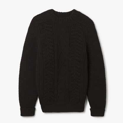 Hand Knit Wool Classic Sweater