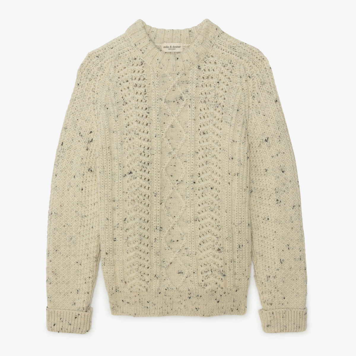Hand Knit Wool Classic Sweater