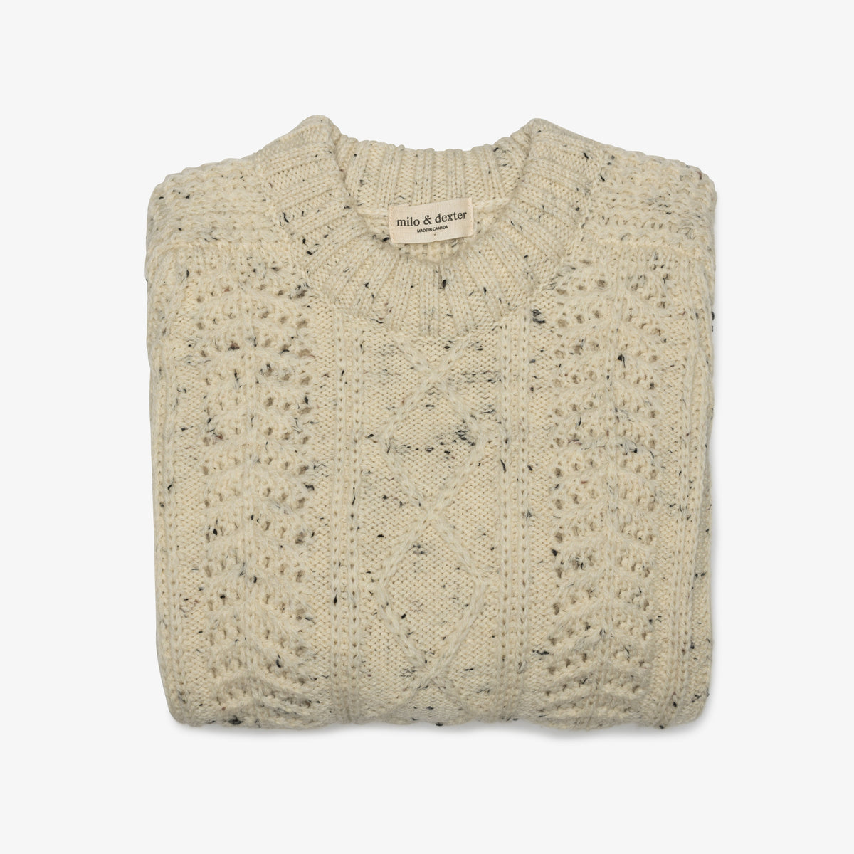 Hand Knit Wool Classic Sweater