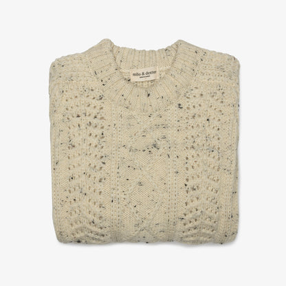 Hand Knit Wool Classic Sweater