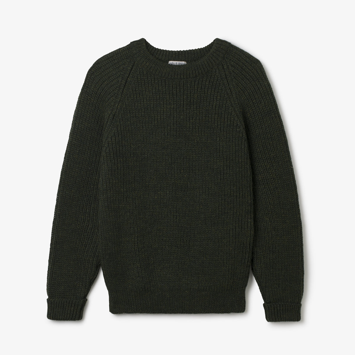 Hand Knit Wool Fisherman Sweater