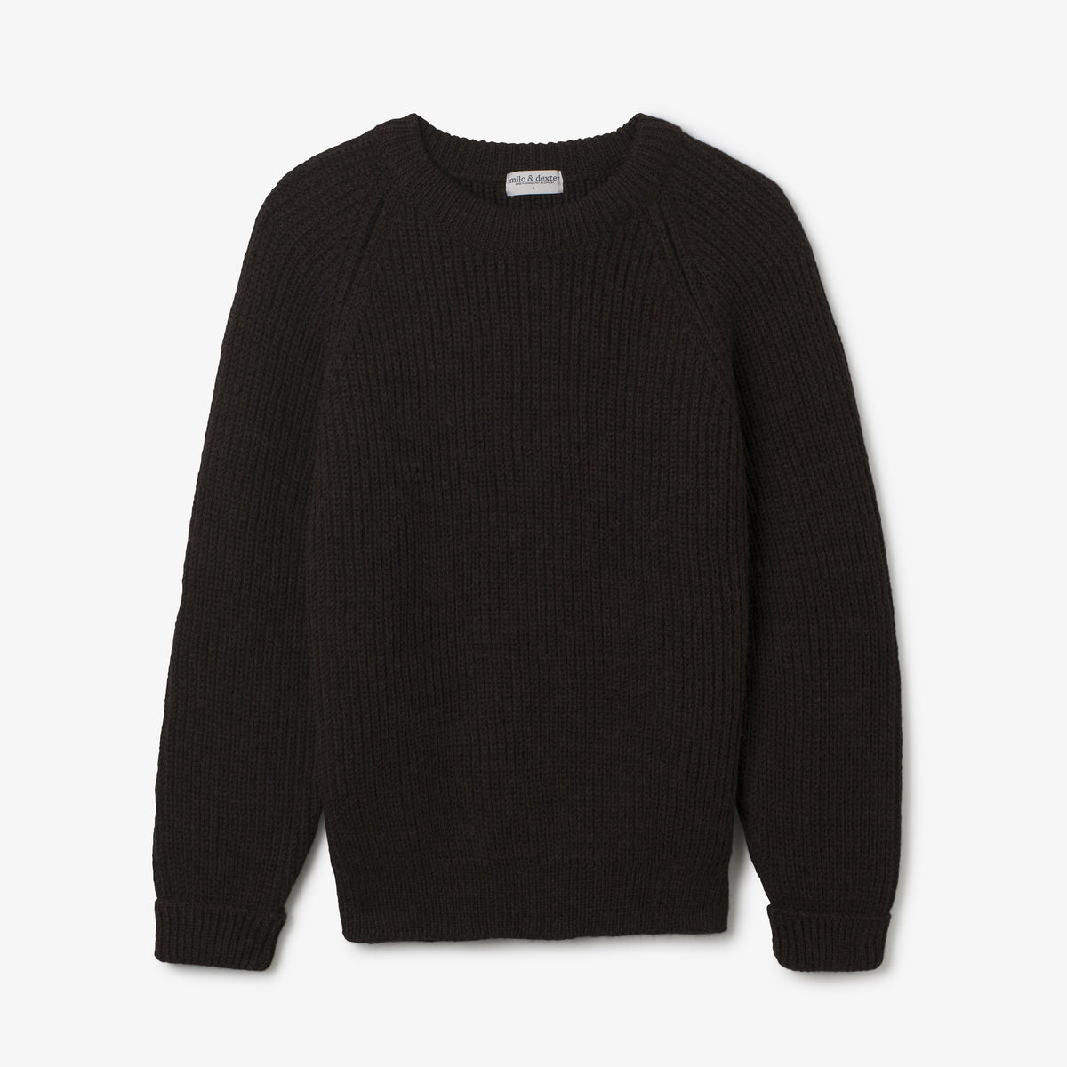 Hand Knit Wool Fisherman Sweater