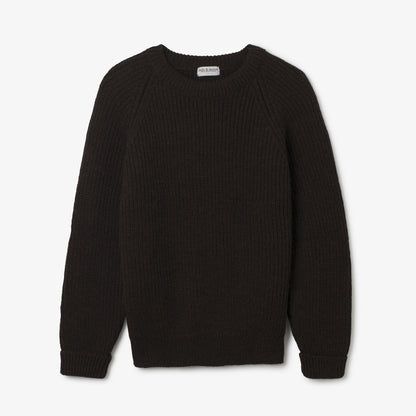 Hand Knit Wool Fisherman Sweater
