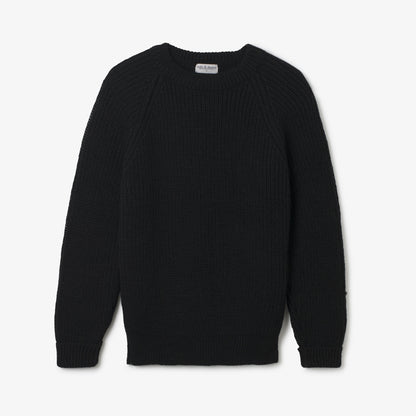 Hand Knit Wool Fisherman Sweater