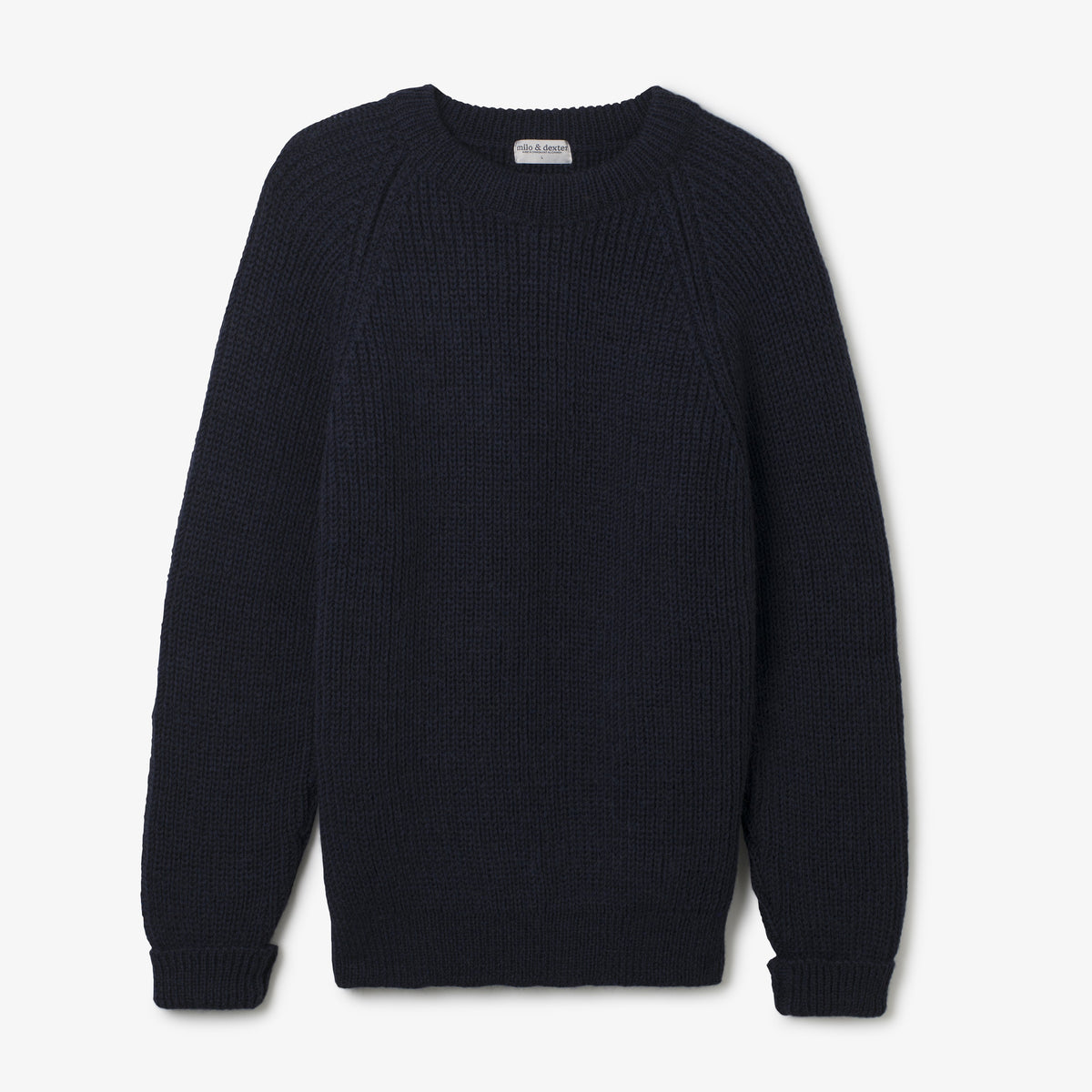 Hand Knit Wool Fisherman Sweater