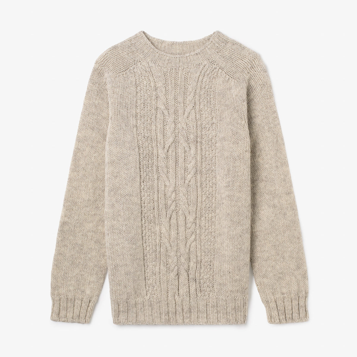 Cable Knit Sweater - Scottish Collection