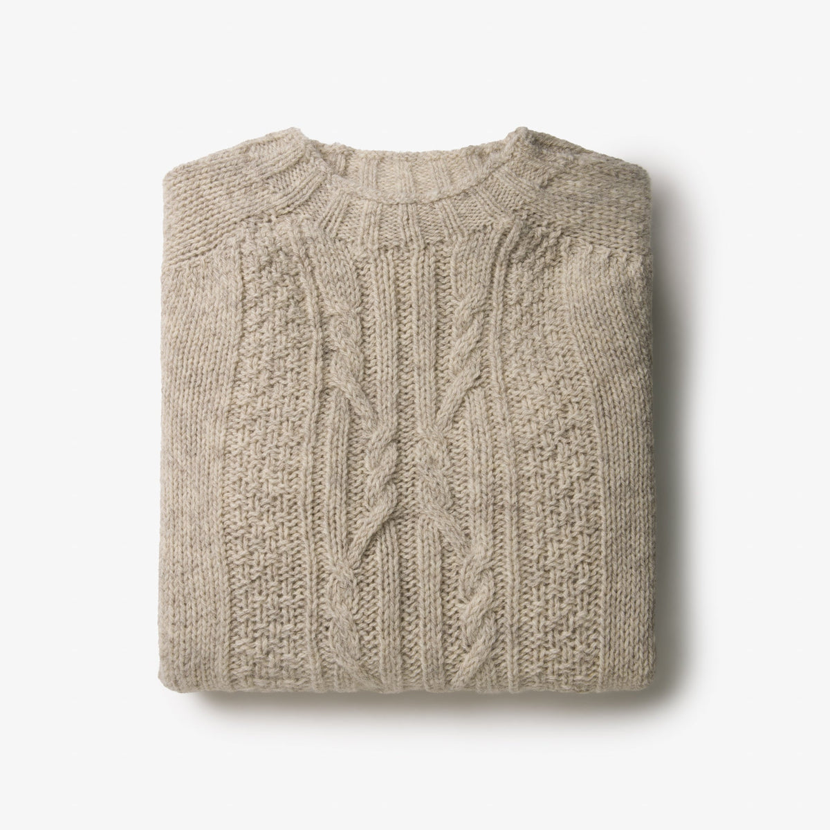 Cable Knit Sweater - Scottish Collection
