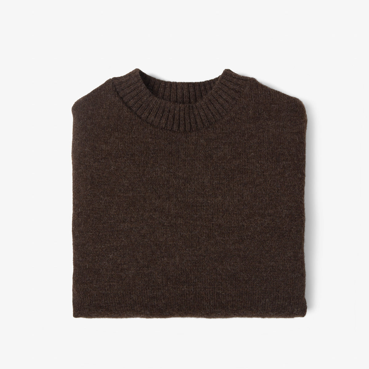 Classic Brushed British Wool Sweater