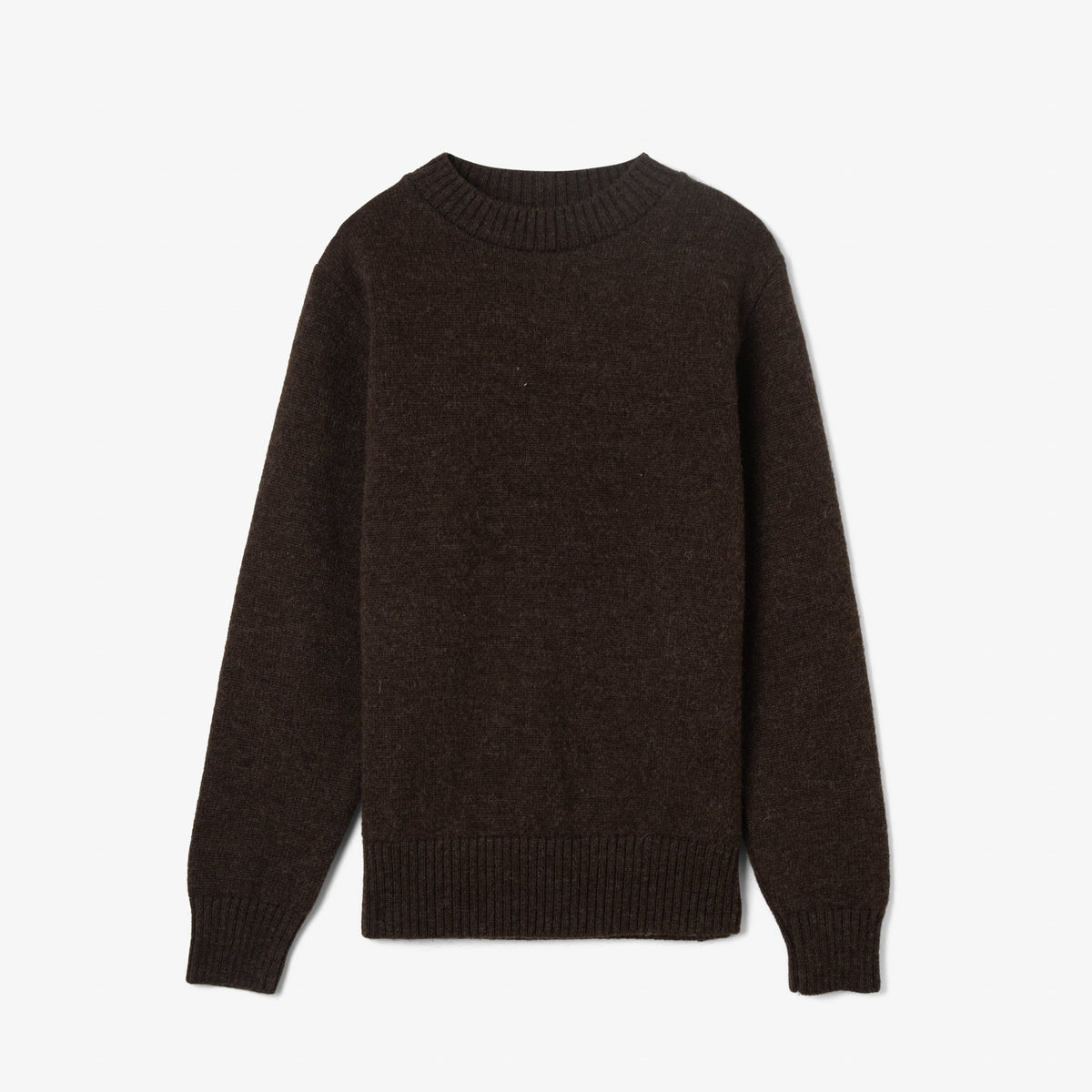 Classic Brushed British Wool Sweater