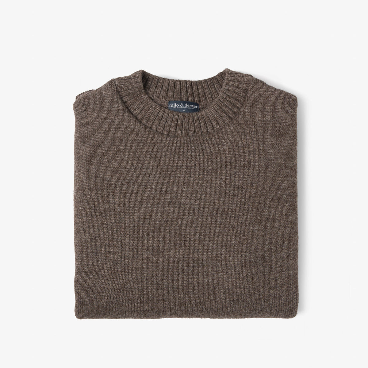 Classic Brushed British Wool Sweater