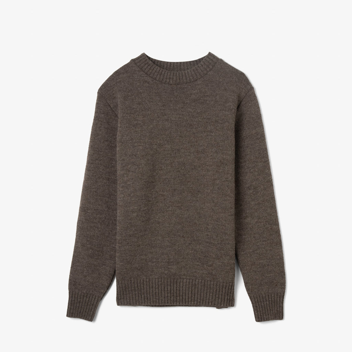 Classic Brushed British Wool Sweater