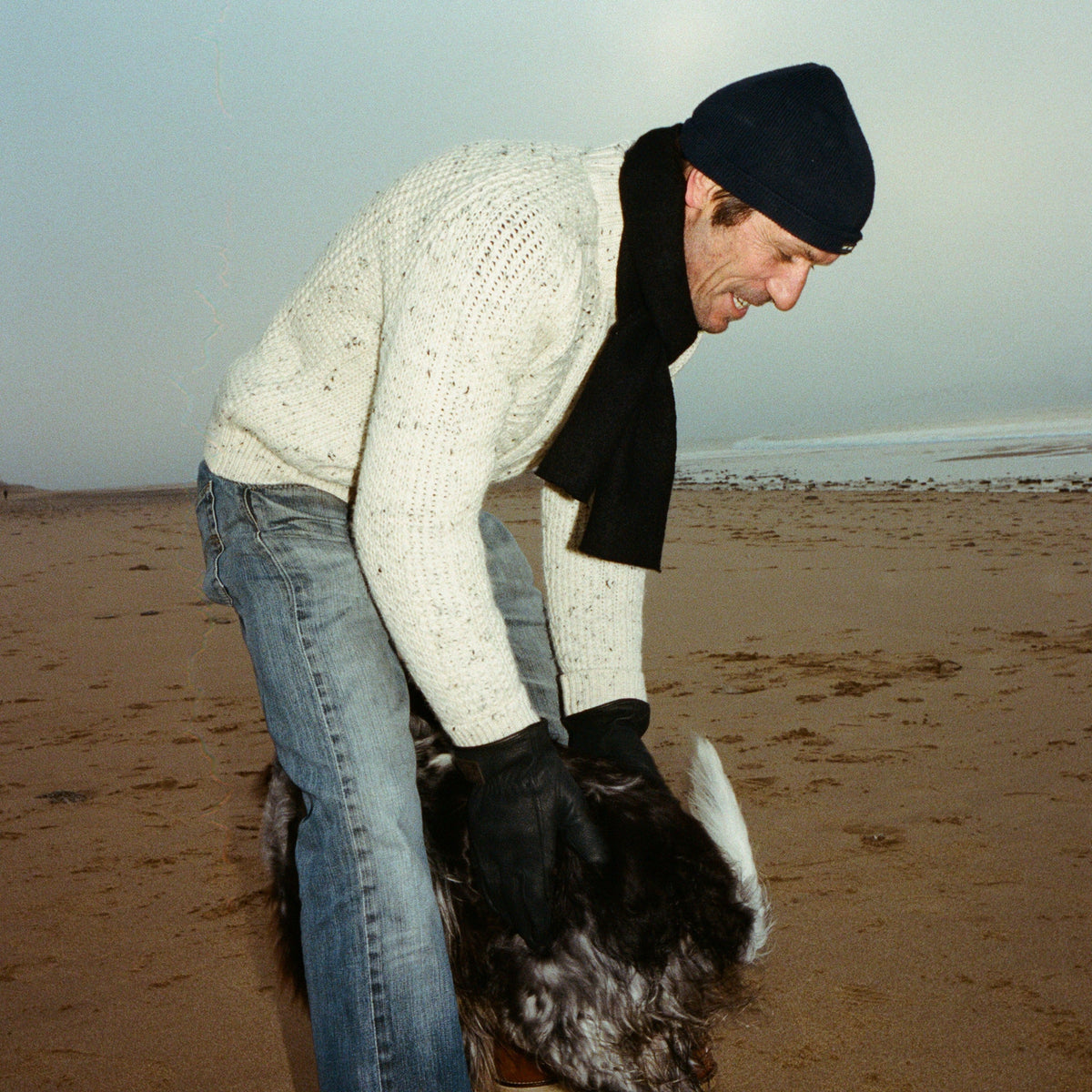 Hand Knit Wool Classic Sweater