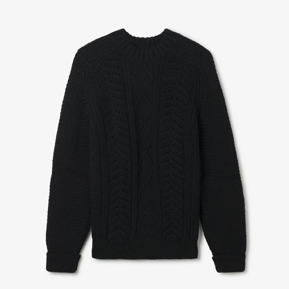 Hand Knit Wool Classic Sweater