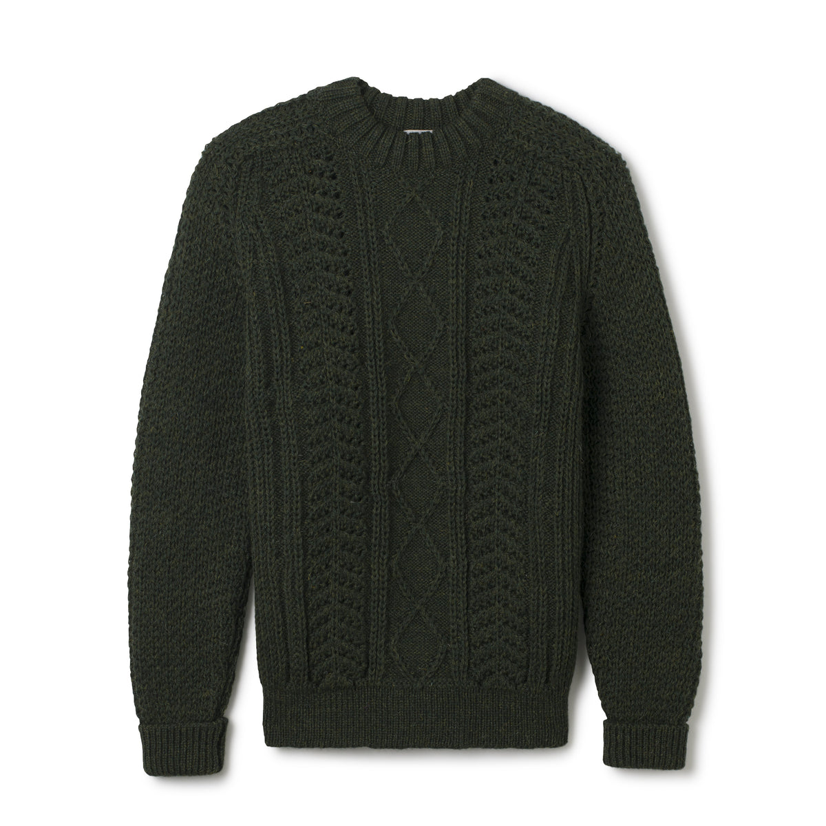 Hand Knit Wool Classic Sweater