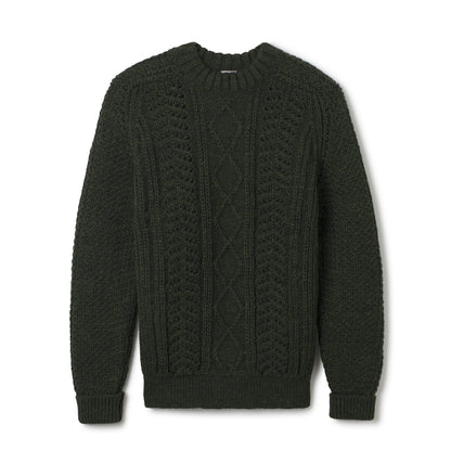 Hand Knit Wool Classic Sweater