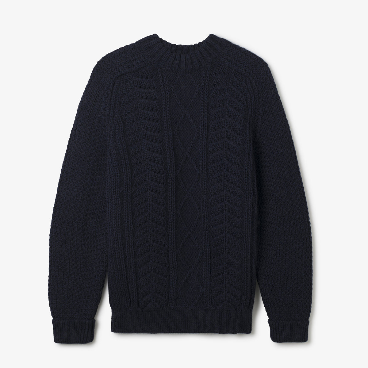 Hand Knit Wool Classic Sweater