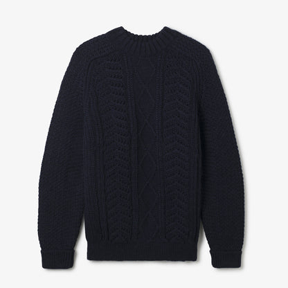 Hand Knit Wool Classic Sweater