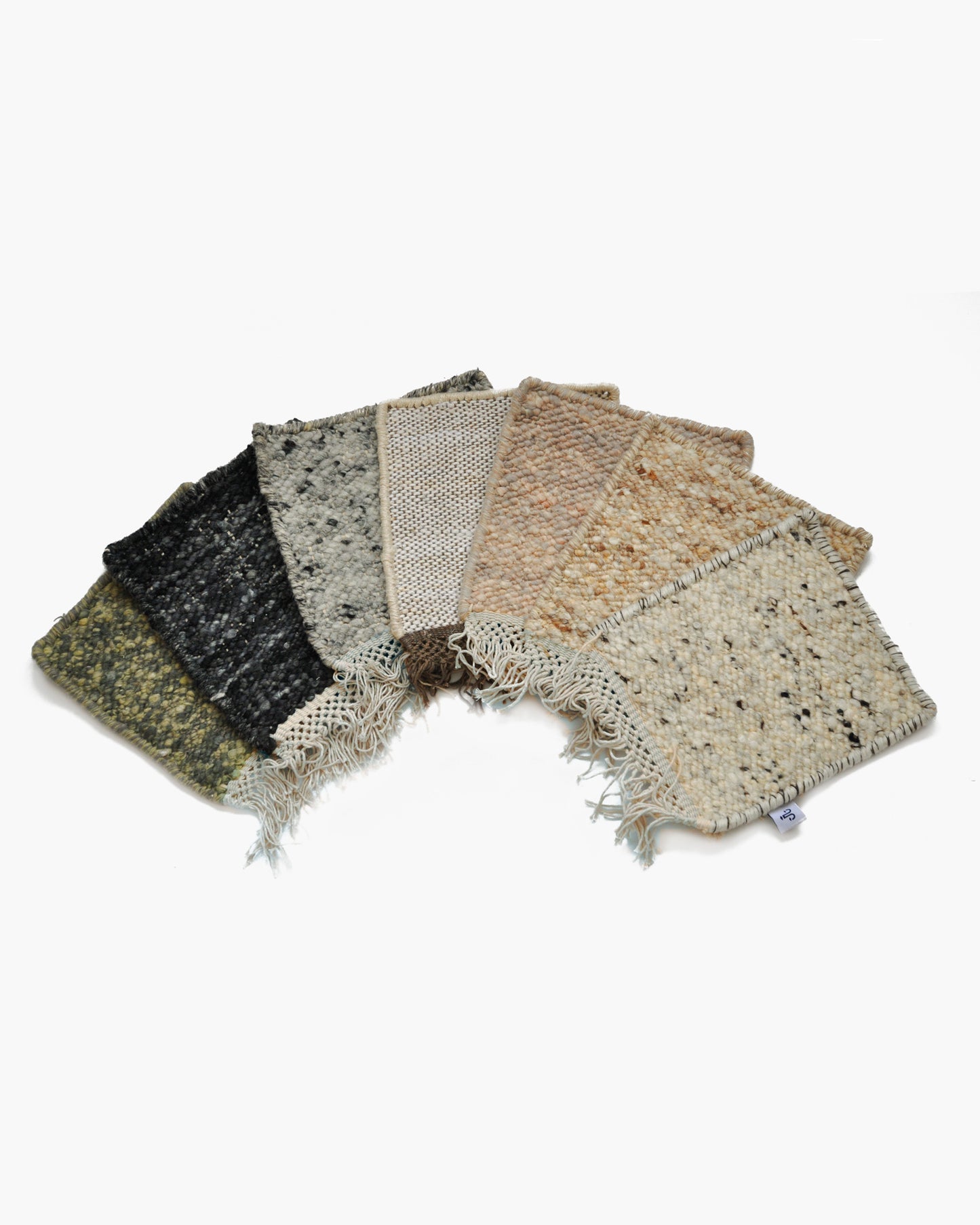 Rug Swatches 7 pack - Texture weave collection